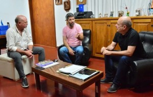 Gustavo Canteros y Emiliano Fernández acordaron obras en Virasoro