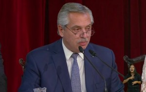 Alberto se bajó de la reelección