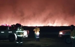 En pleno invierno, volvieron los incendios a Corrientes