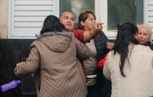 La familia del femicida de Alba Ricotti agredió a manifestantes