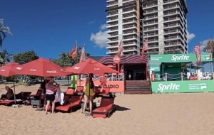 Playa Arazatí: Instalan local comercial en terreno donde se practicaban deportes comunitarios