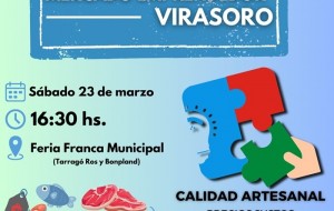 Este sábado se realizará el Mercado Emprendedor en Virasoro