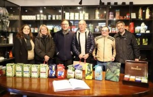 Emiliano Fernández recibió a misión educativa y comercial italiana