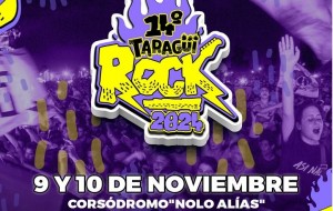 Todo listo para el Taragüí Rock 2024: conocé la fecha y los artistas confirmados