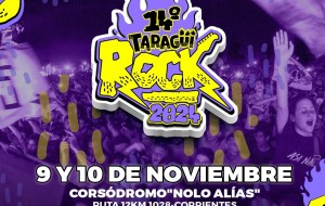 Todo lo que tenes que saber del Taragüí Rock 2024
