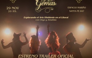 Estrenan tráiler "Perlas y Gemas: Arte Disidente en el Litoral con Onyx y Amatista"