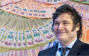 En el 2024, Milei emitió el doble de pesos que el gobierno anterior